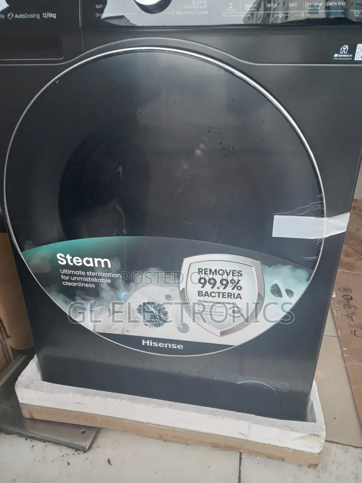 Hisense Automatic Washing 12/8kg