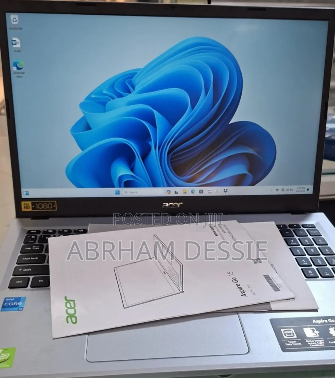 New Laptop Acer 8GB Intel Core I3 SSD 512GB