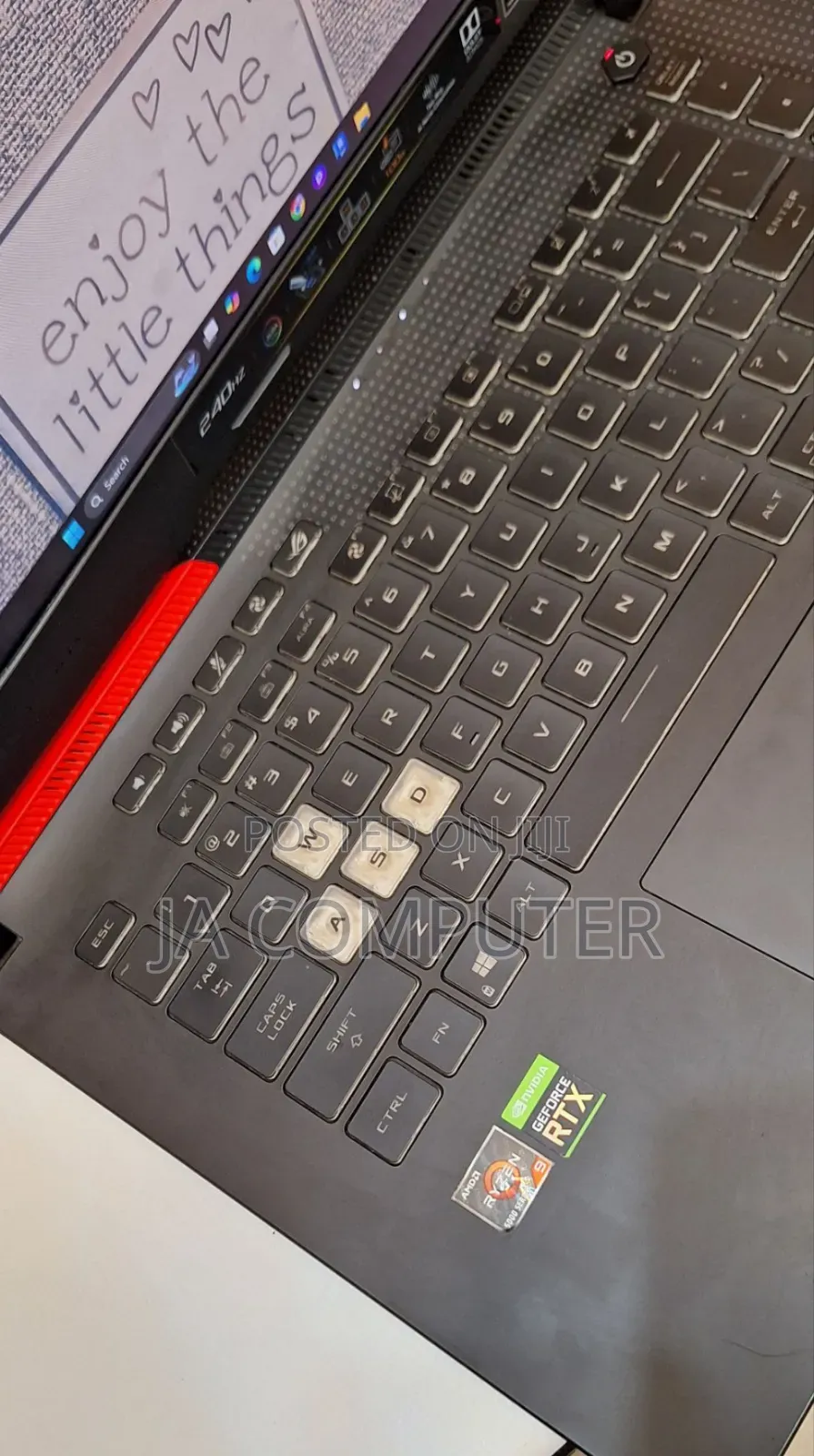 New Laptop Asus ROG Strix G15 16GB AMD Ryzen 9 SSD 1T