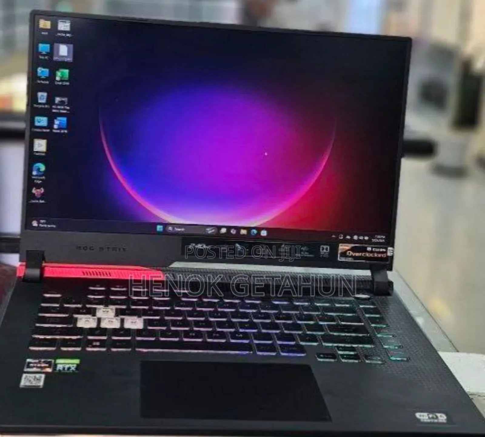 New Laptop Asus ROG Strix G15 16GB AMD Ryzen 9 SSD 512GB