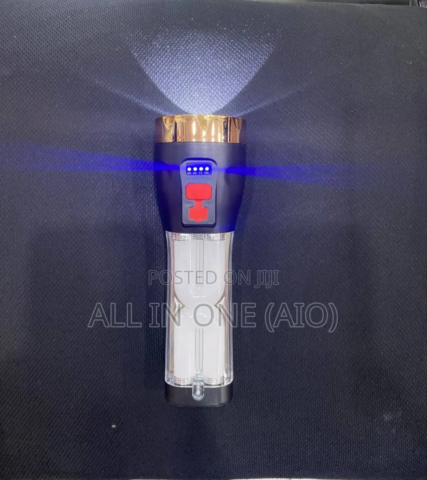 Rechargeable and Solar Led Flashlight