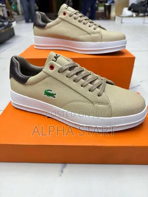 Lacoste Flat 3 Color High Master Quality Lather Smooth Sho