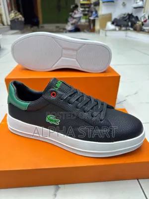 Photo - Lacoste Flat 3 Color High Master Quality Lather Smooth Sho