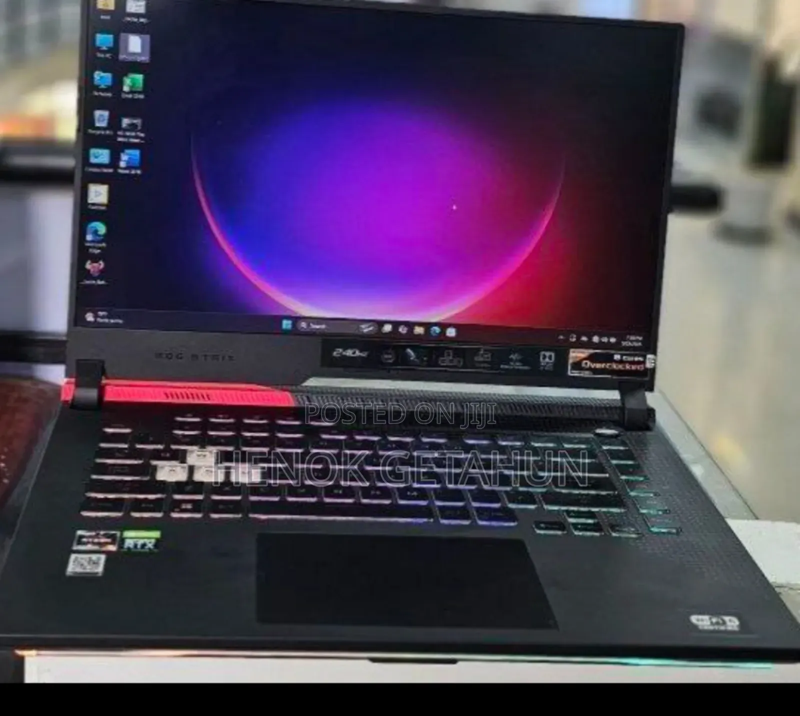 New Laptop Asus ROG Strix G15 16GB AMD Ryzen 9 SSD 512GB