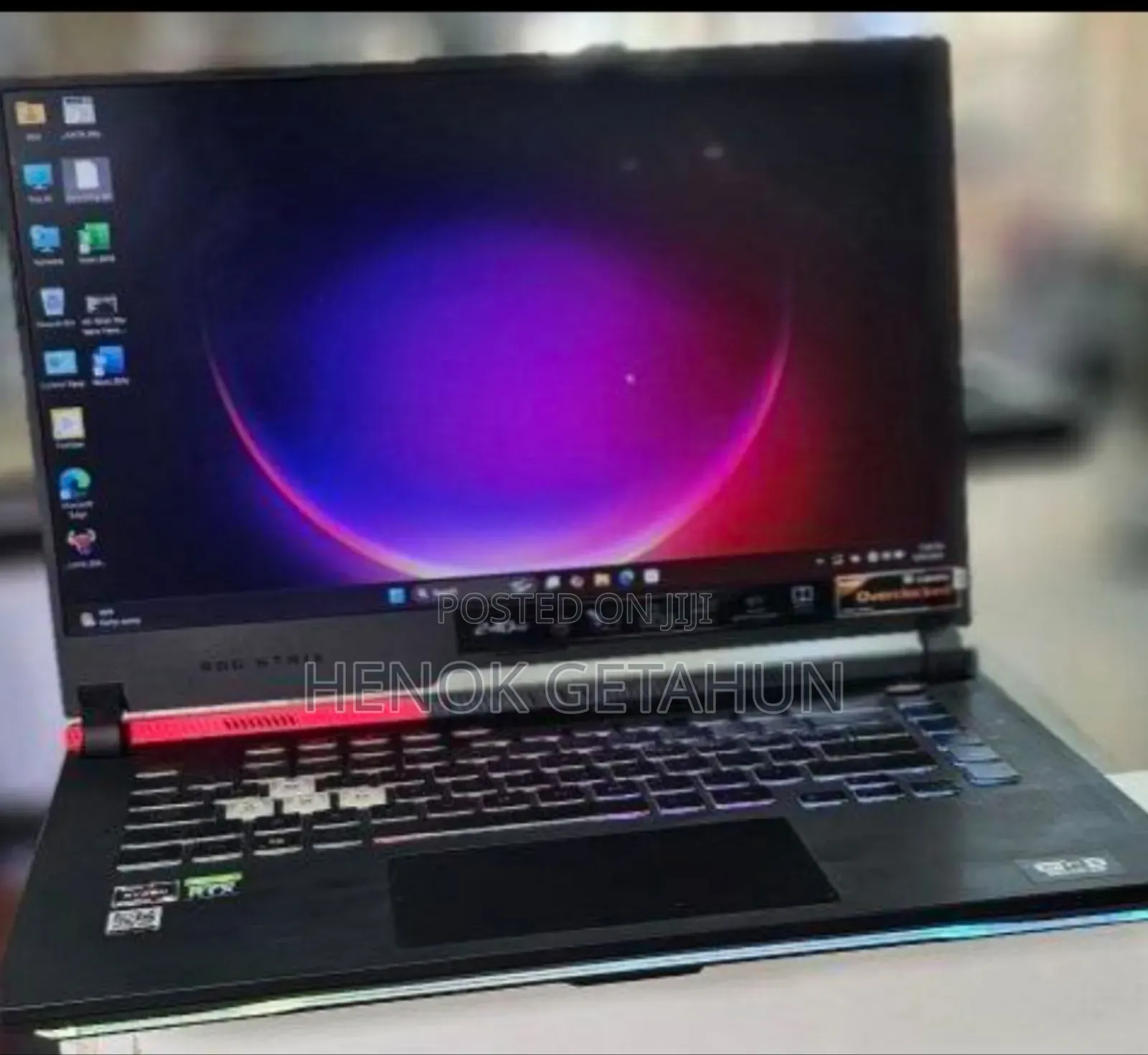 New Laptop Asus ROG Strix G15 16GB AMD Ryzen 9 SSD 512GB