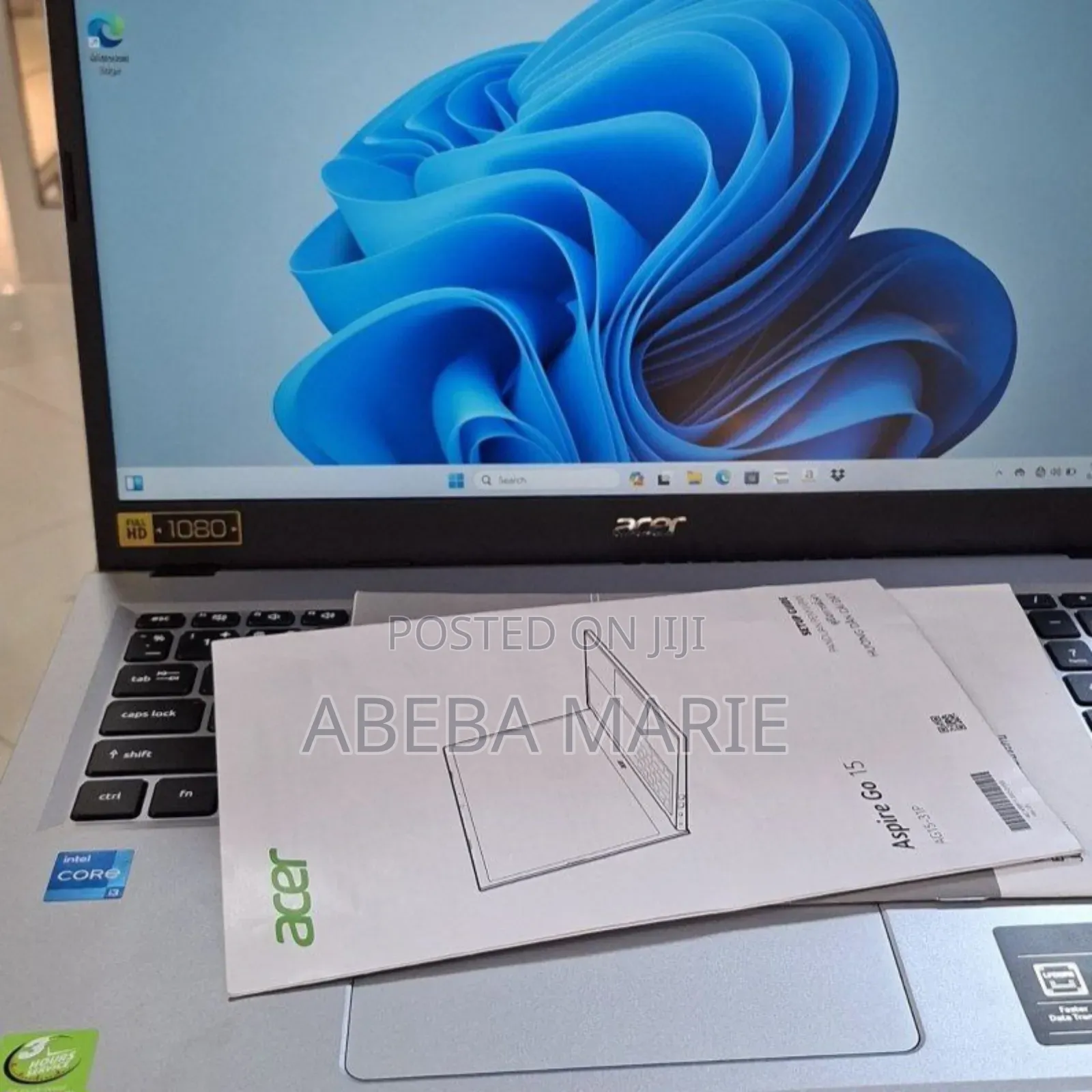 New Laptop Acer Aspire 5 8GB Intel Core I3 SSD 512GB