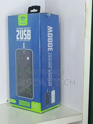 Texas 6power Socket and 2usb 3000w