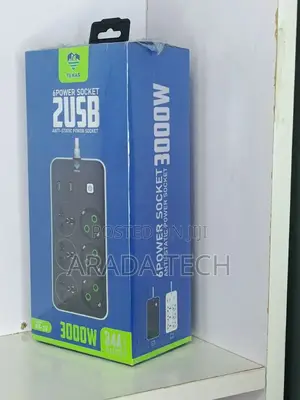 Texas 6power Socket and 2usb 3000w