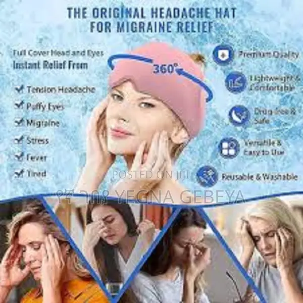 Headache Gel Ice Covered
