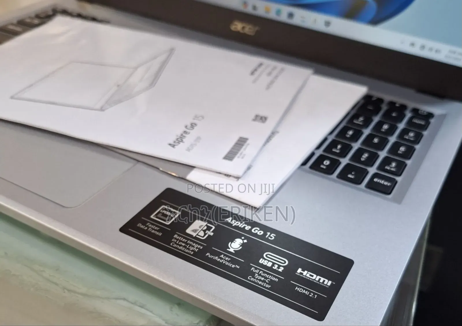 New Laptop Acer Aspire 1 8GB Intel Core I3 SSD 512GB