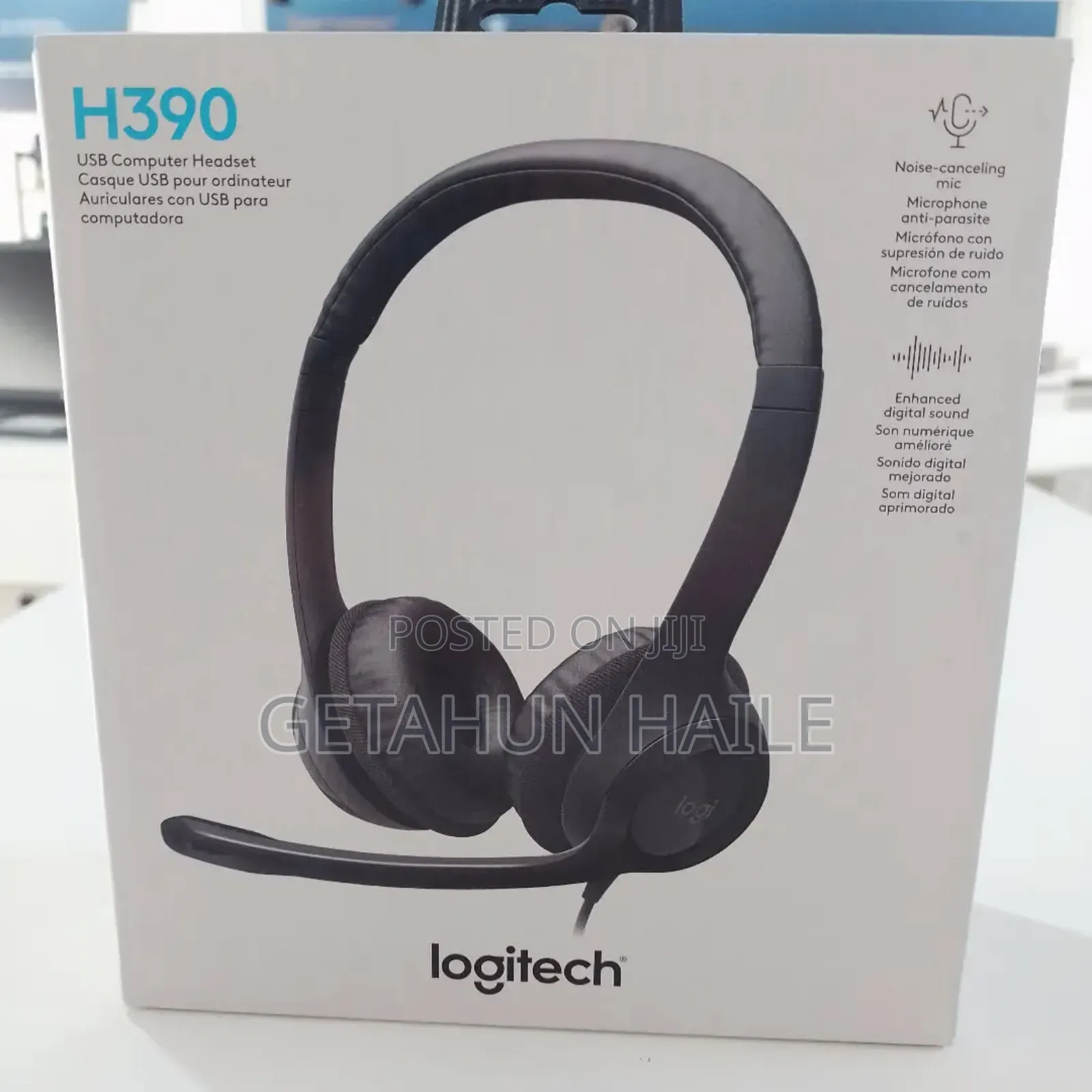 Logitech H390 Usb Computer Headphones