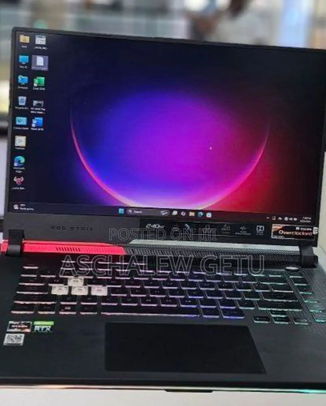 New Laptop Asus ROG Strix G15 16GB AMD Ryzen 9 SSD 512GB