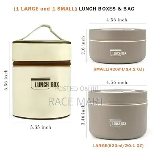 Isolated Lunch Box With Bag Free Delivery