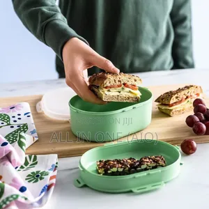 Ikea Stackable Lunch Box for Dry Food, Light Green