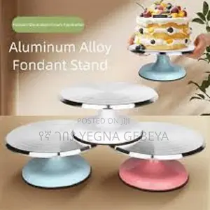 Cake Turntable Set – 31 Cm 360° Rotating Stand
