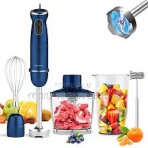 Photo - Silver Love 5 in 1 Hand Blender Set Model Kk-77035
