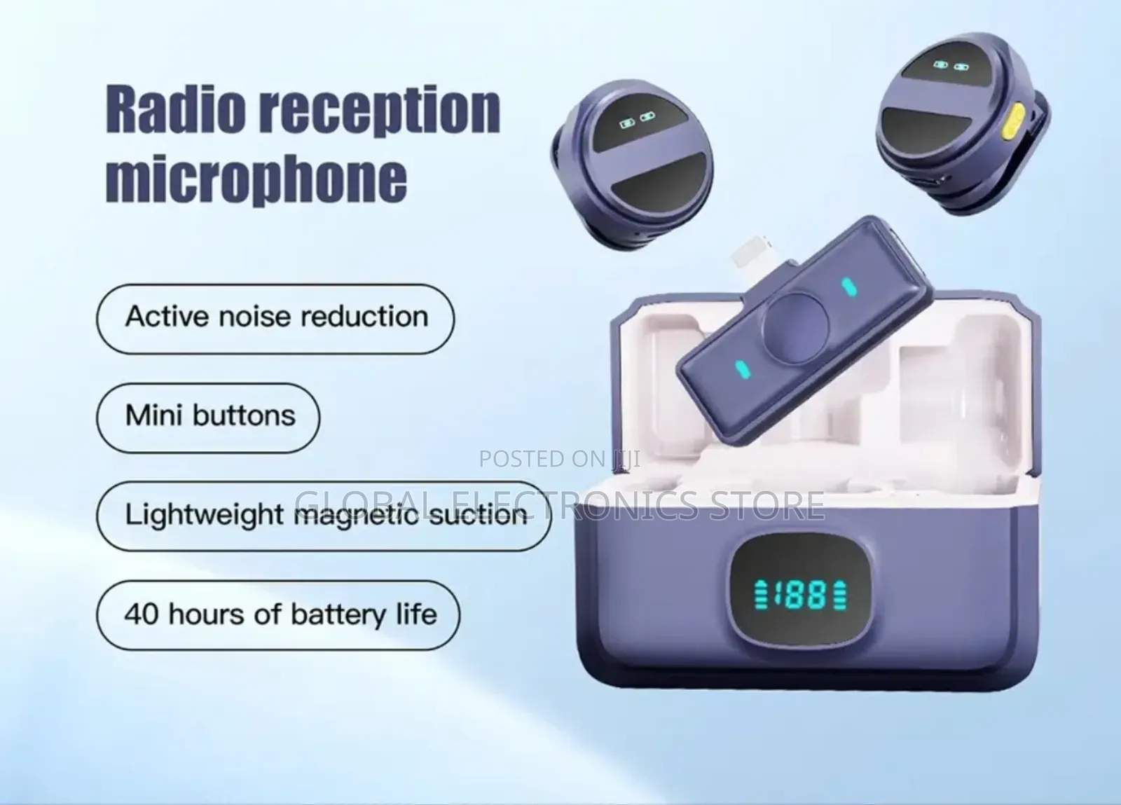 Original High Sensitivity Dual Microphone for Phone Camera