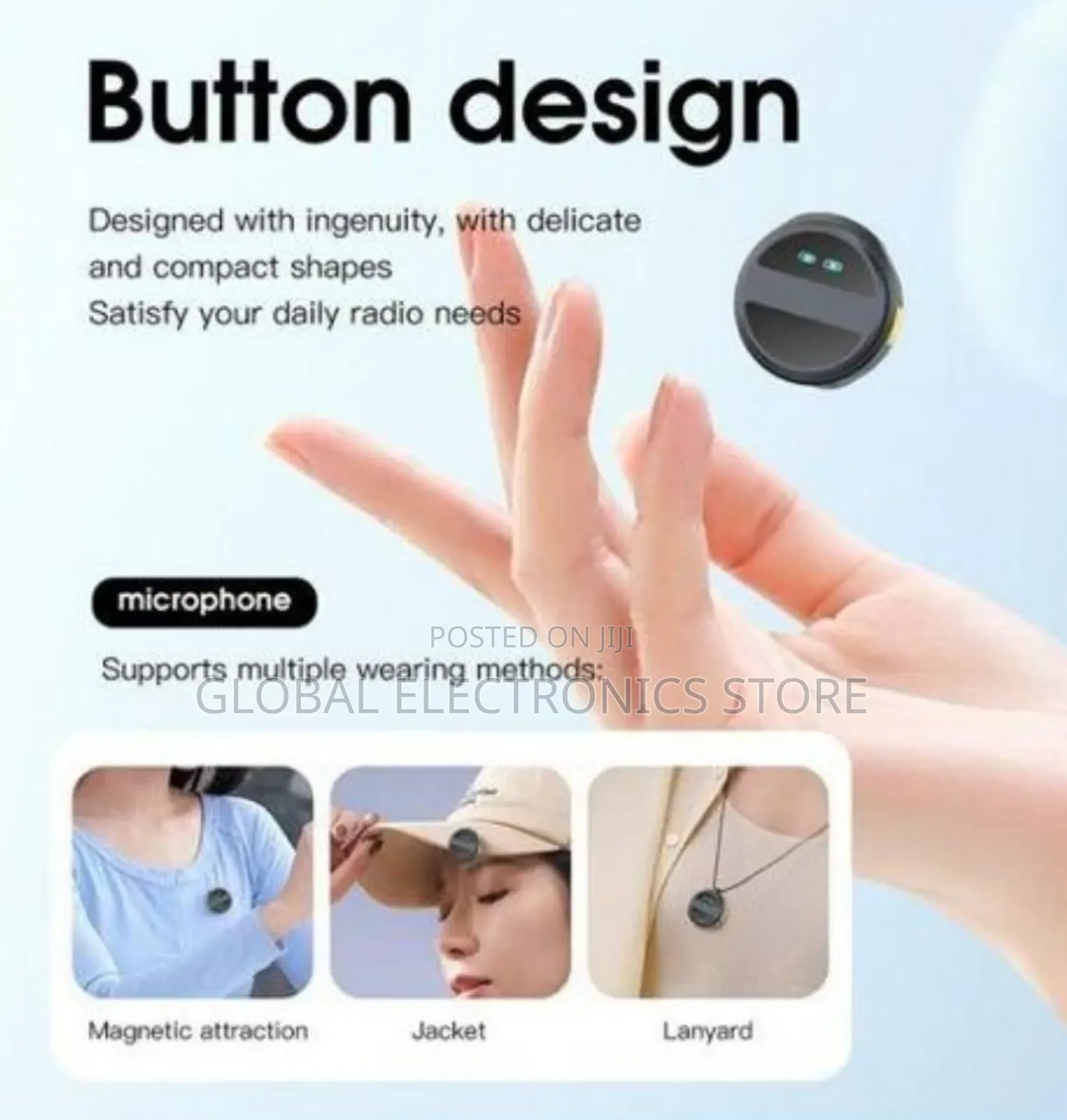 Dual Mini Microphone With Accurate Radio Reception