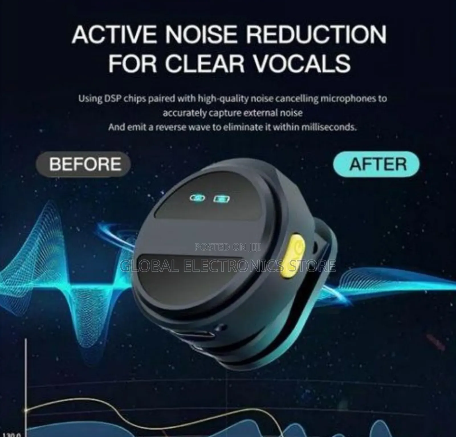 Dual Mini Microphone With Accurate Radio Reception