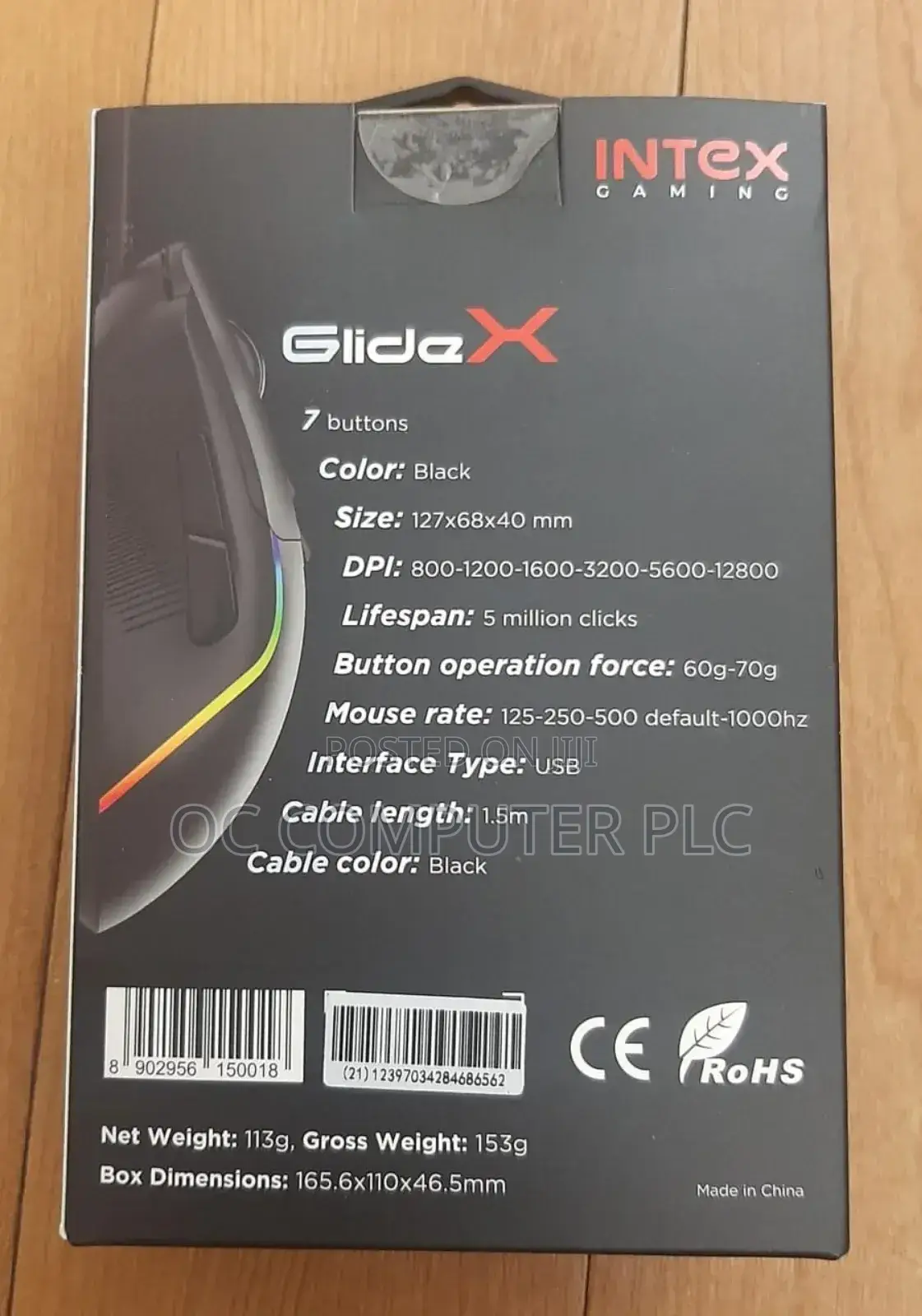 Intex Gaming Mouse