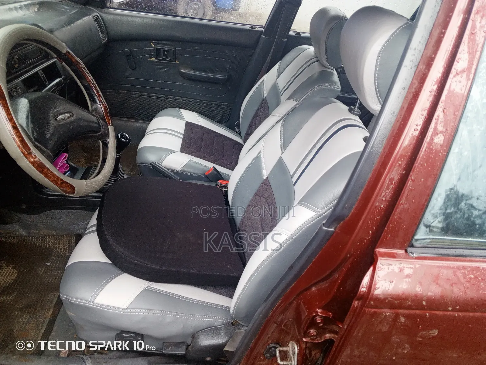 Toyota Corolla Sedan 1990 Burgundy