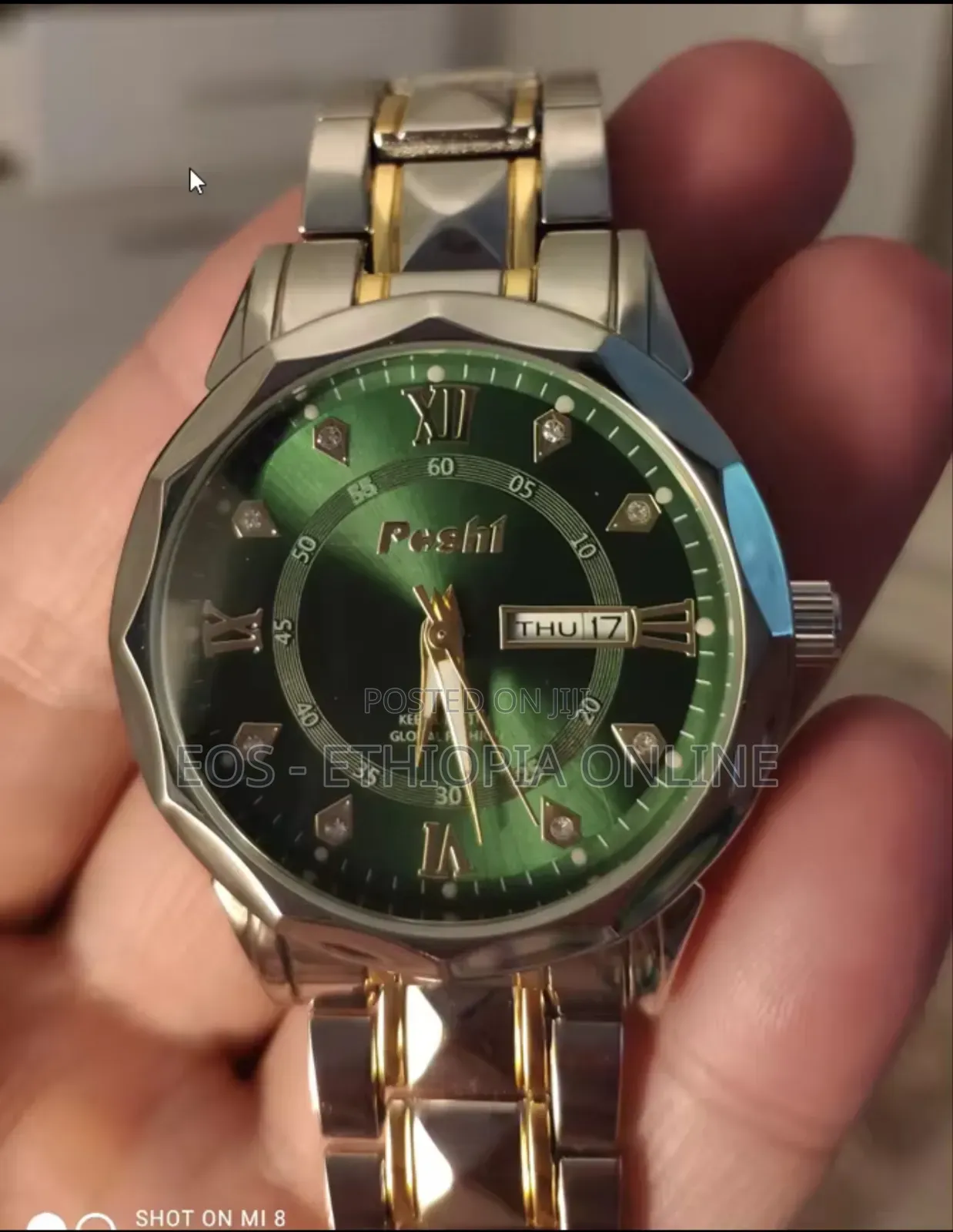 Poshi Brand Waterproof Luminous Quartz Watch [Preorder]