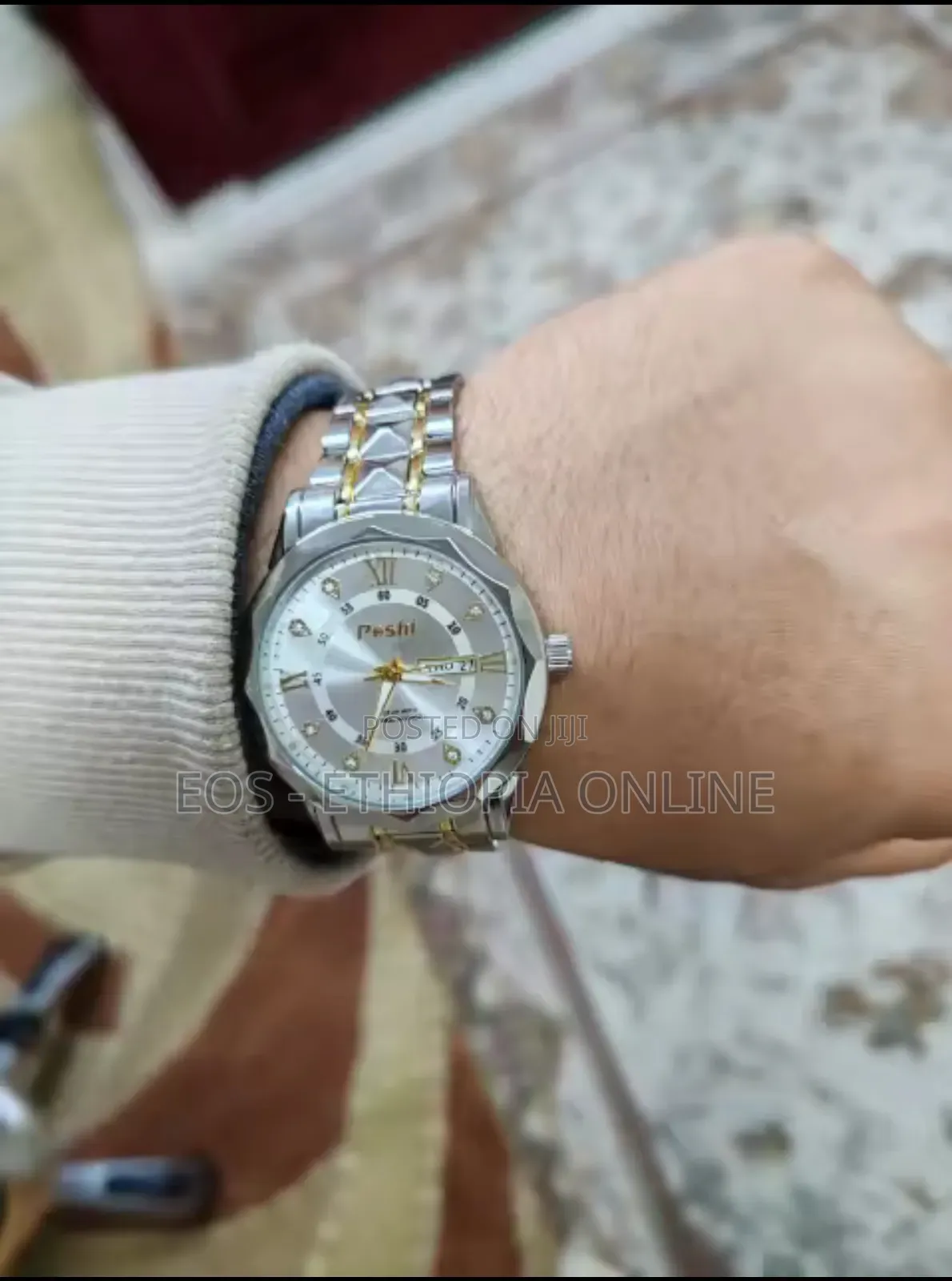 Poshi Brand Waterproof Luminous Quartz Watch [Preorder]