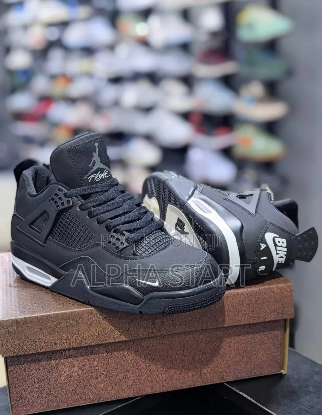 Air Jordan 4 Retro Brick by Bric High Shoes 
Master Quality