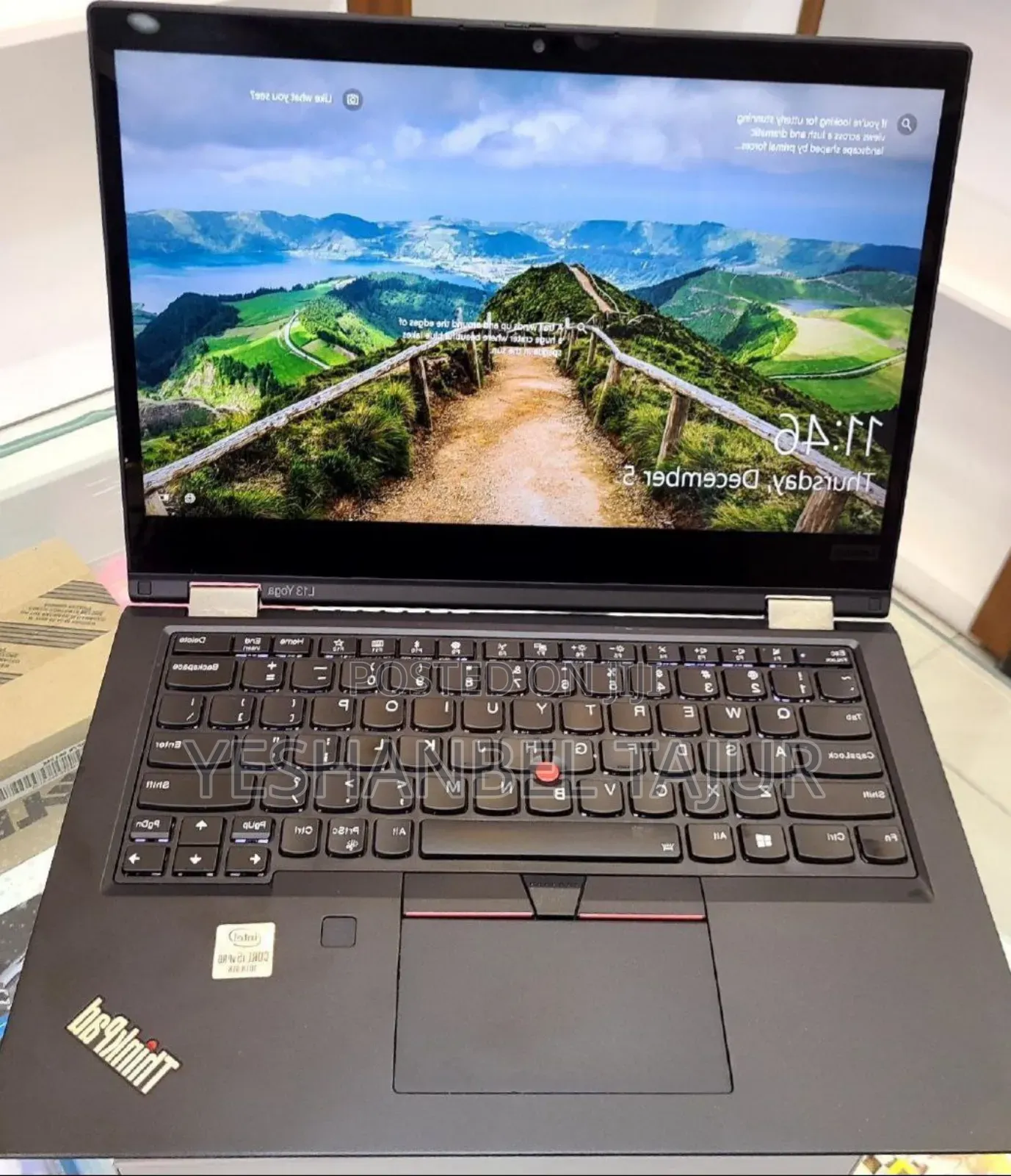 New Laptop Lenovo ThinkPad L13 Yoga 16GB Intel Core I5 SSD 512GB