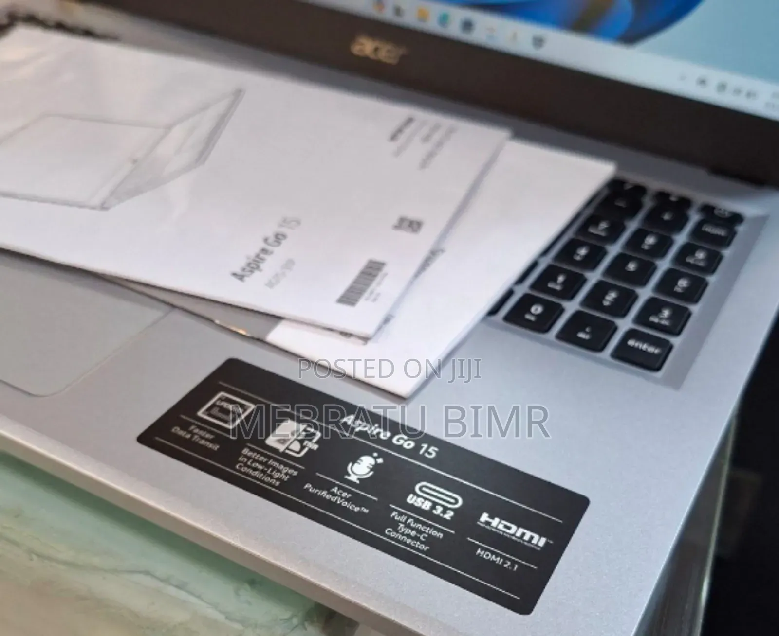 New Laptop Acer Aspire R-15 8GB Intel Core I3 SSD 512GB