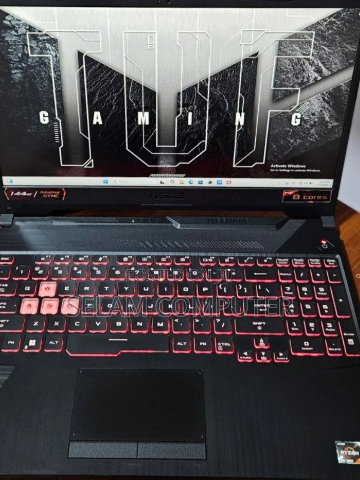 New Laptop Asus TUF Gaming A15 16GB Intel Core I7 SSD 1T
