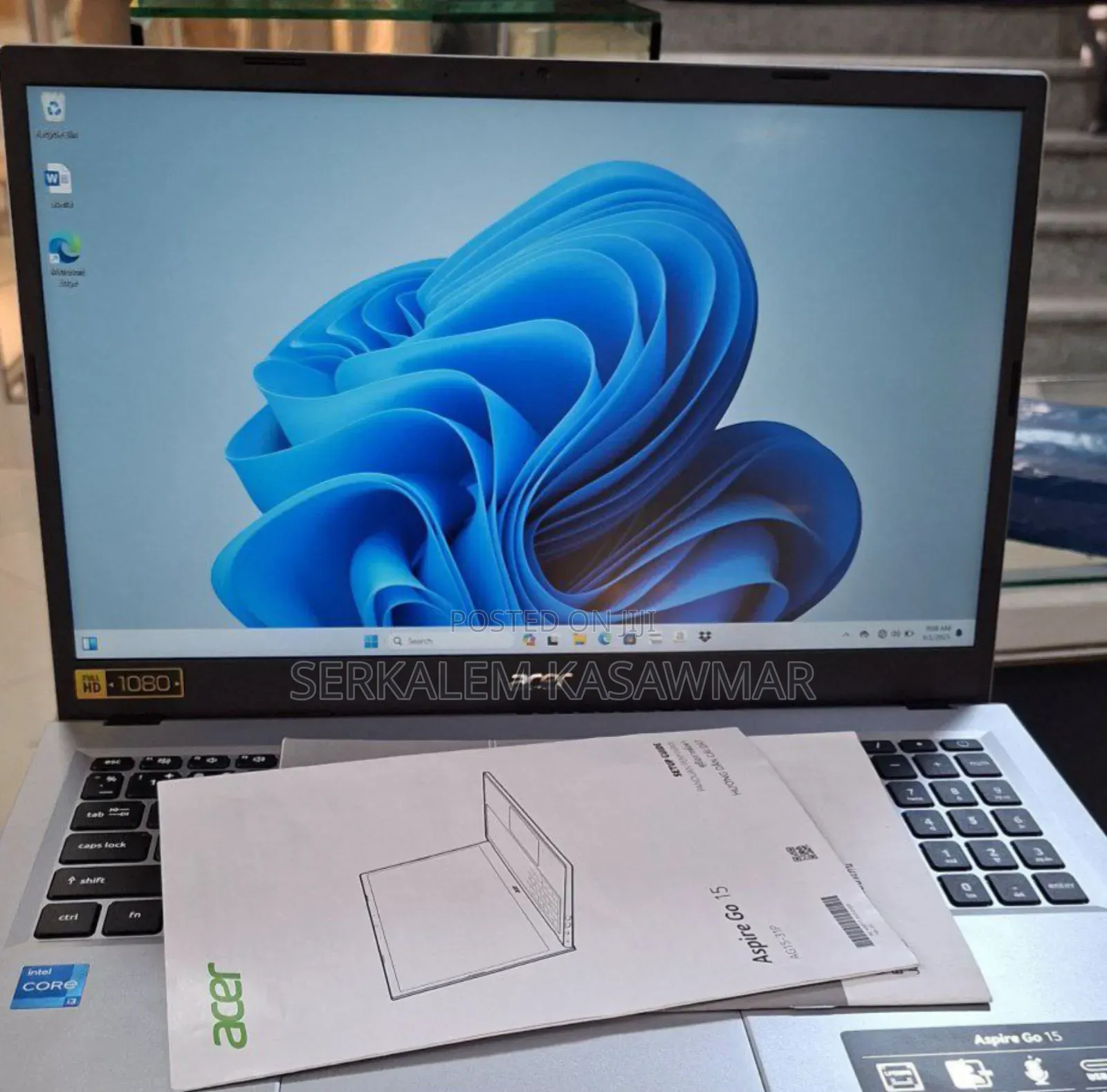 New Laptop Acer Aspire 5 8GB Intel Core i3 SSD 512GB