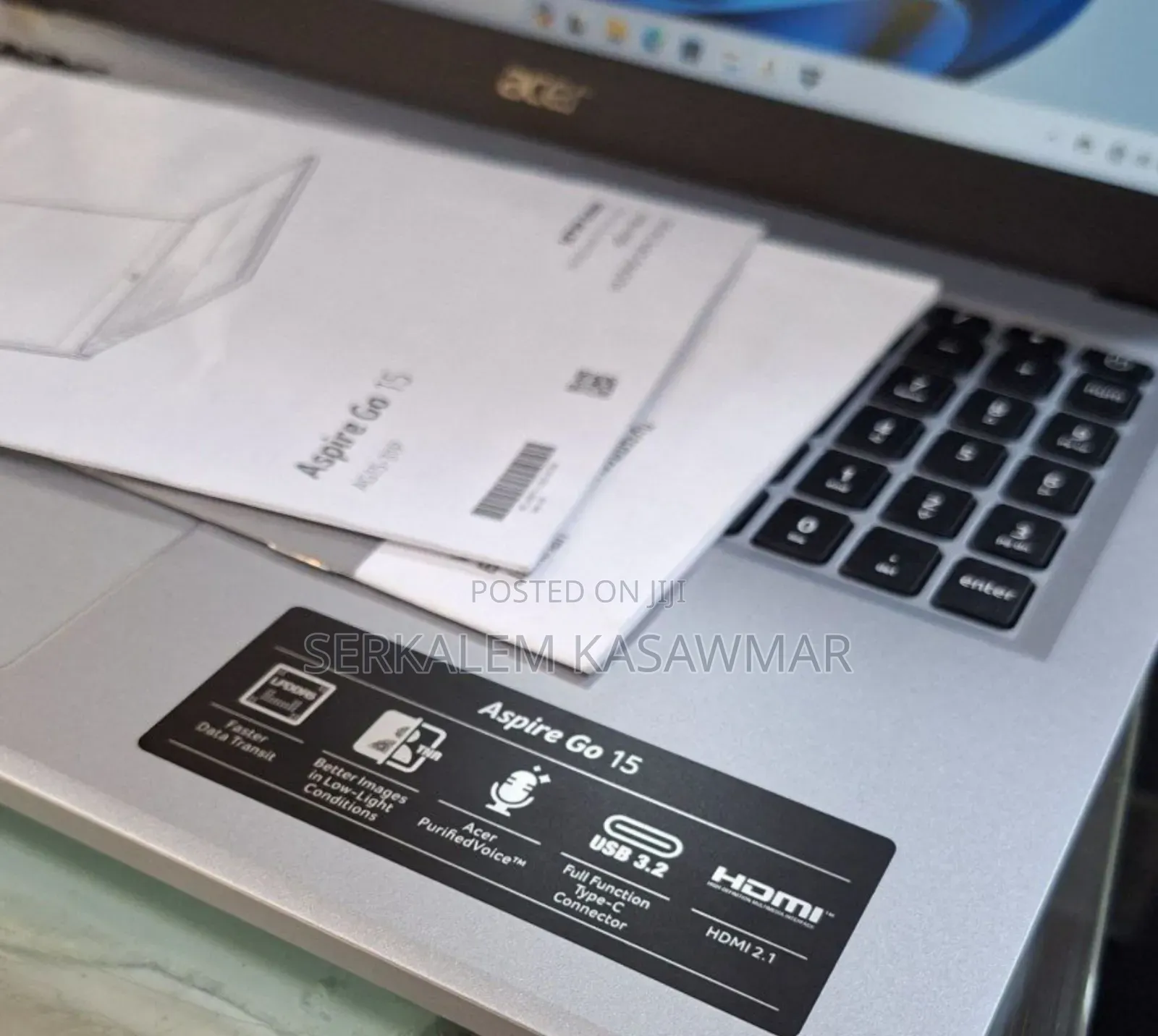 New Laptop Acer Aspire 5 8GB Intel Core i3 SSD 512GB