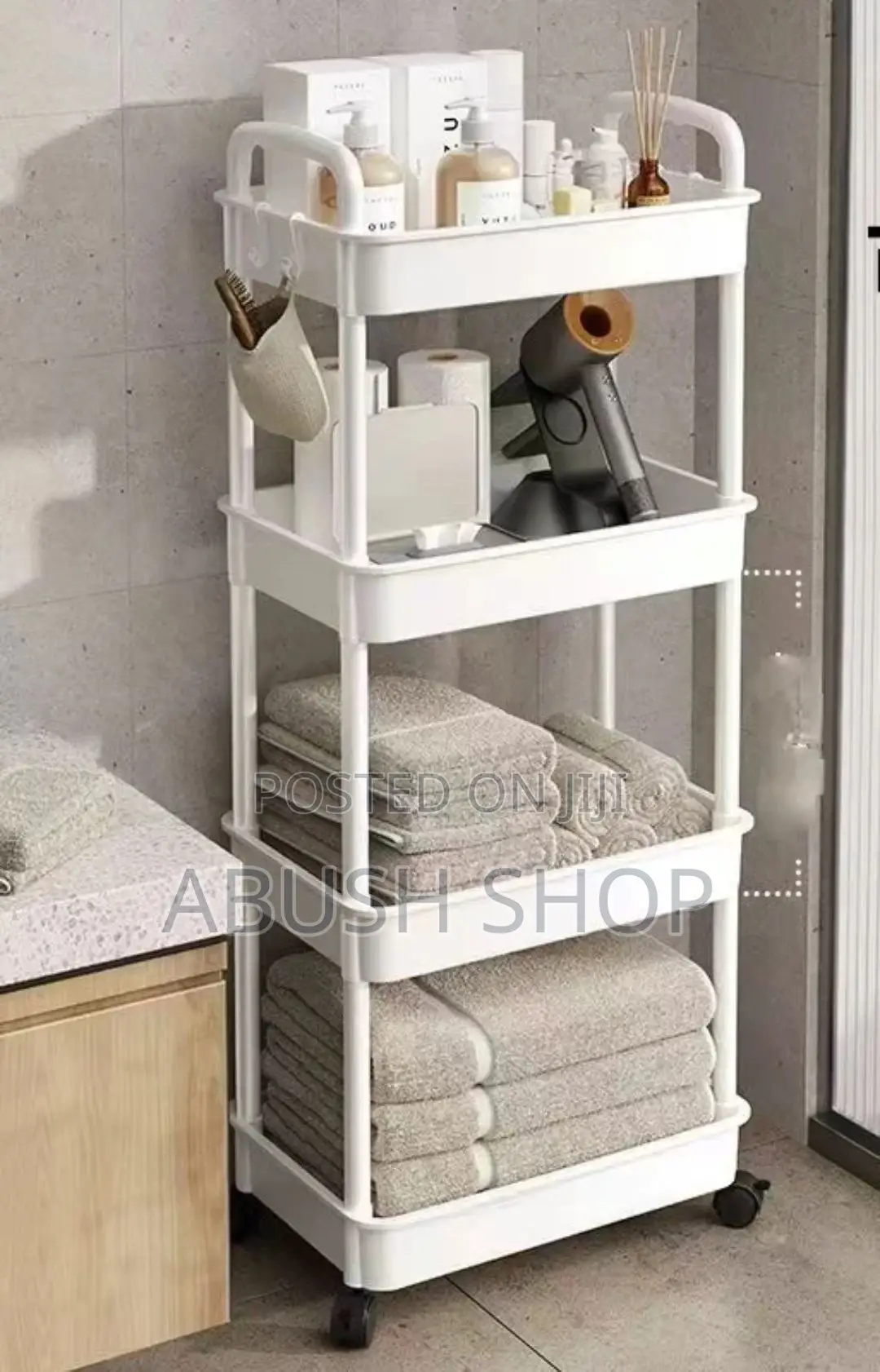 Rolling Cart Shelf/Storage Shelf