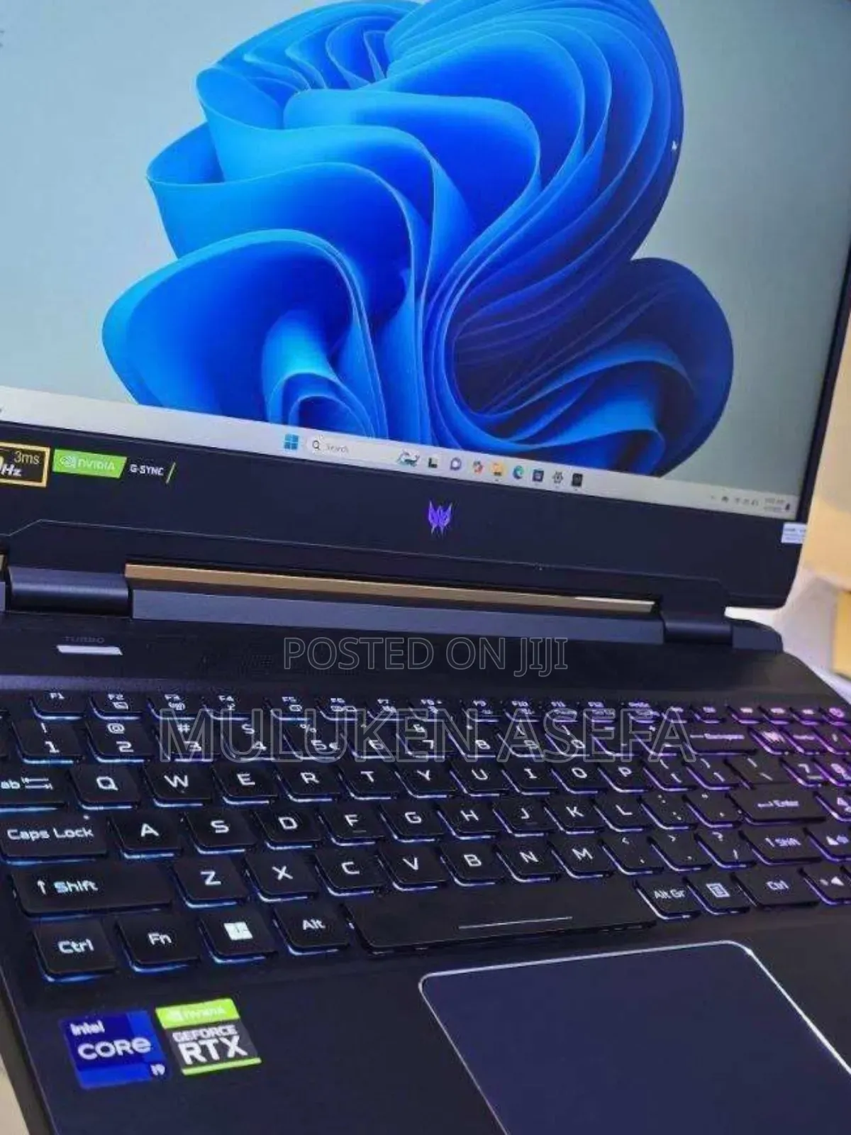 New Laptop Acer Predator 15 8GB Intel Core I9 SSD 1T