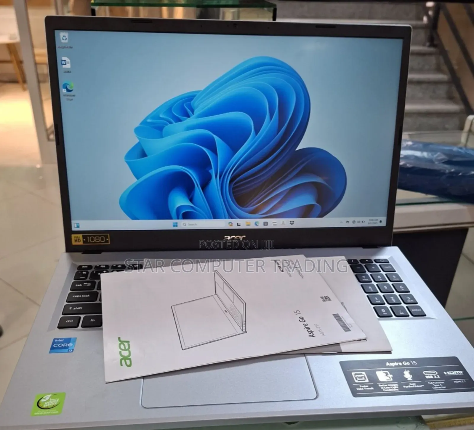 New Laptop Acer Aspire 1520 8GB Intel Core I3 SSD 512GB