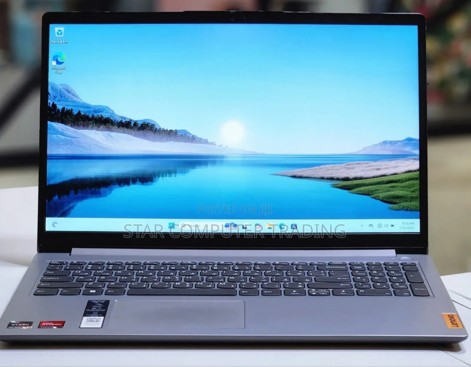 New Laptop Lenovo Ideapad 3 8GB AMD Ryzen 5 SSD 256GB