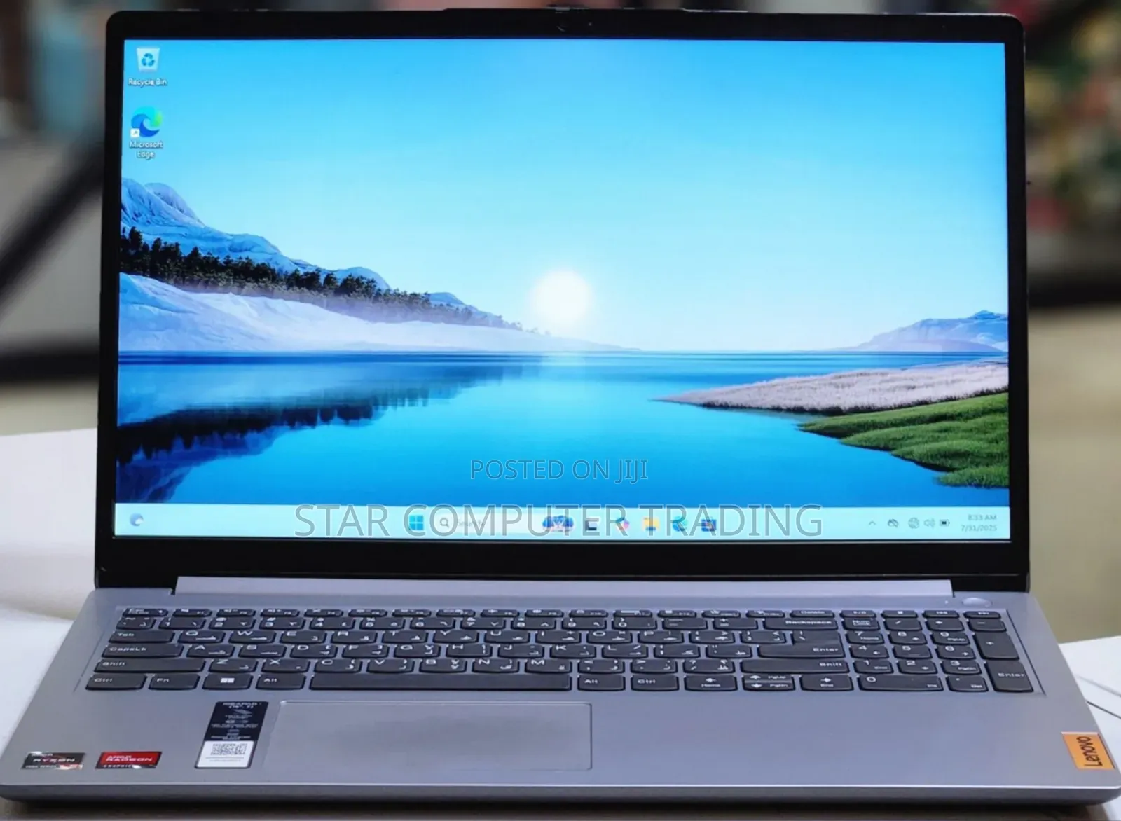 New Laptop Lenovo Ideapad 3 8GB AMD Ryzen 5 SSD 256GB