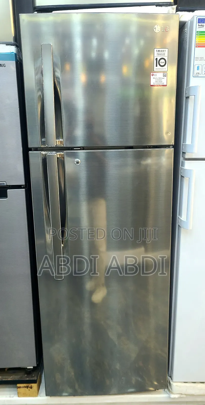 Lg Refrigerators 308liter Fan System