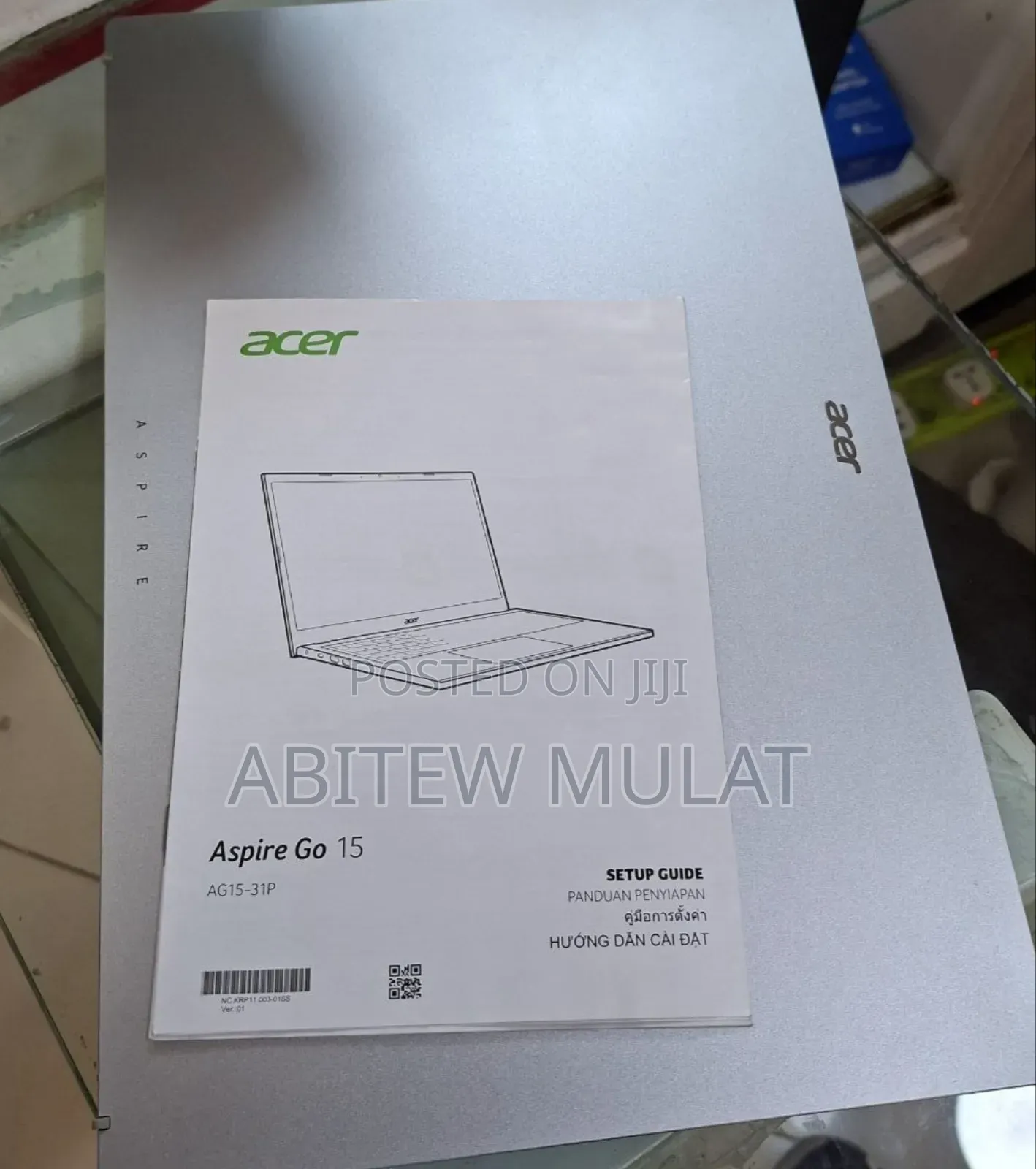 New Laptop Acer Aspire 1 8GB Intel Core i3 SSD 512GB