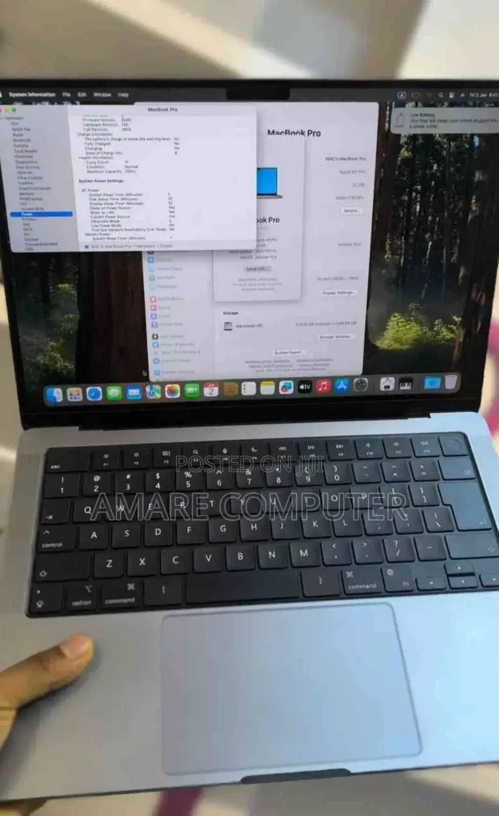 New Laptop Apple MacBook Pro M1 32GB Apple M1 Pro SSD 1T