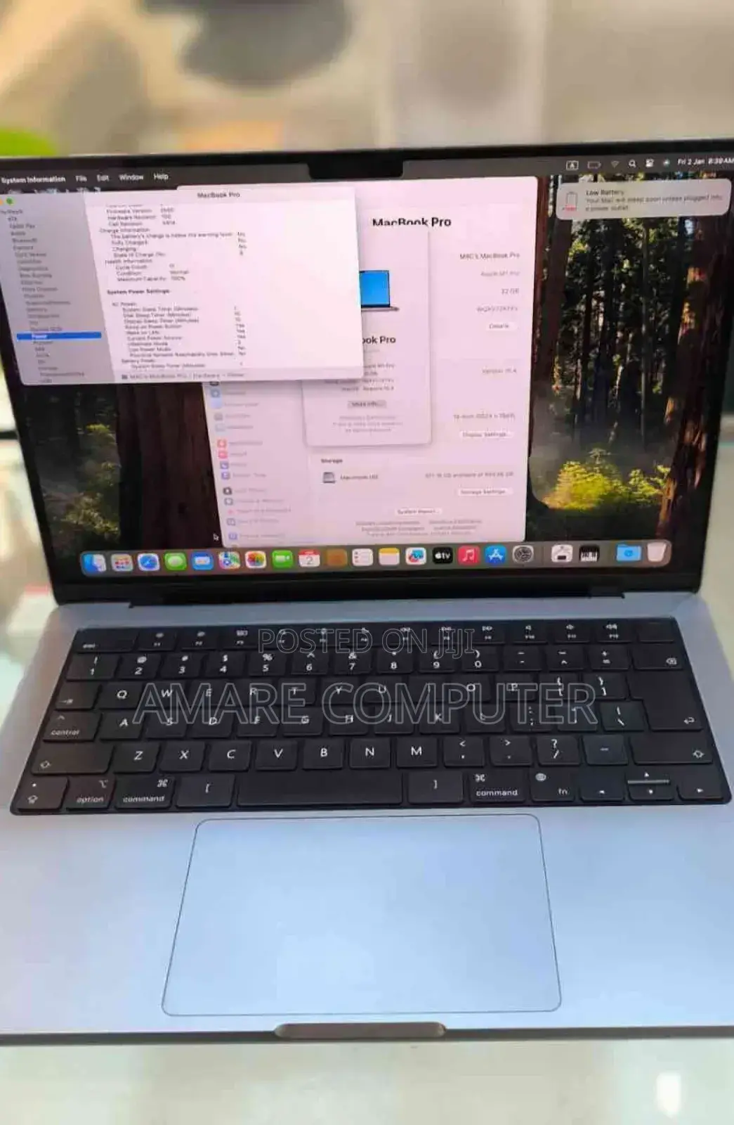 New Laptop Apple MacBook Pro M1 32GB Apple M1 Pro SSD 1T