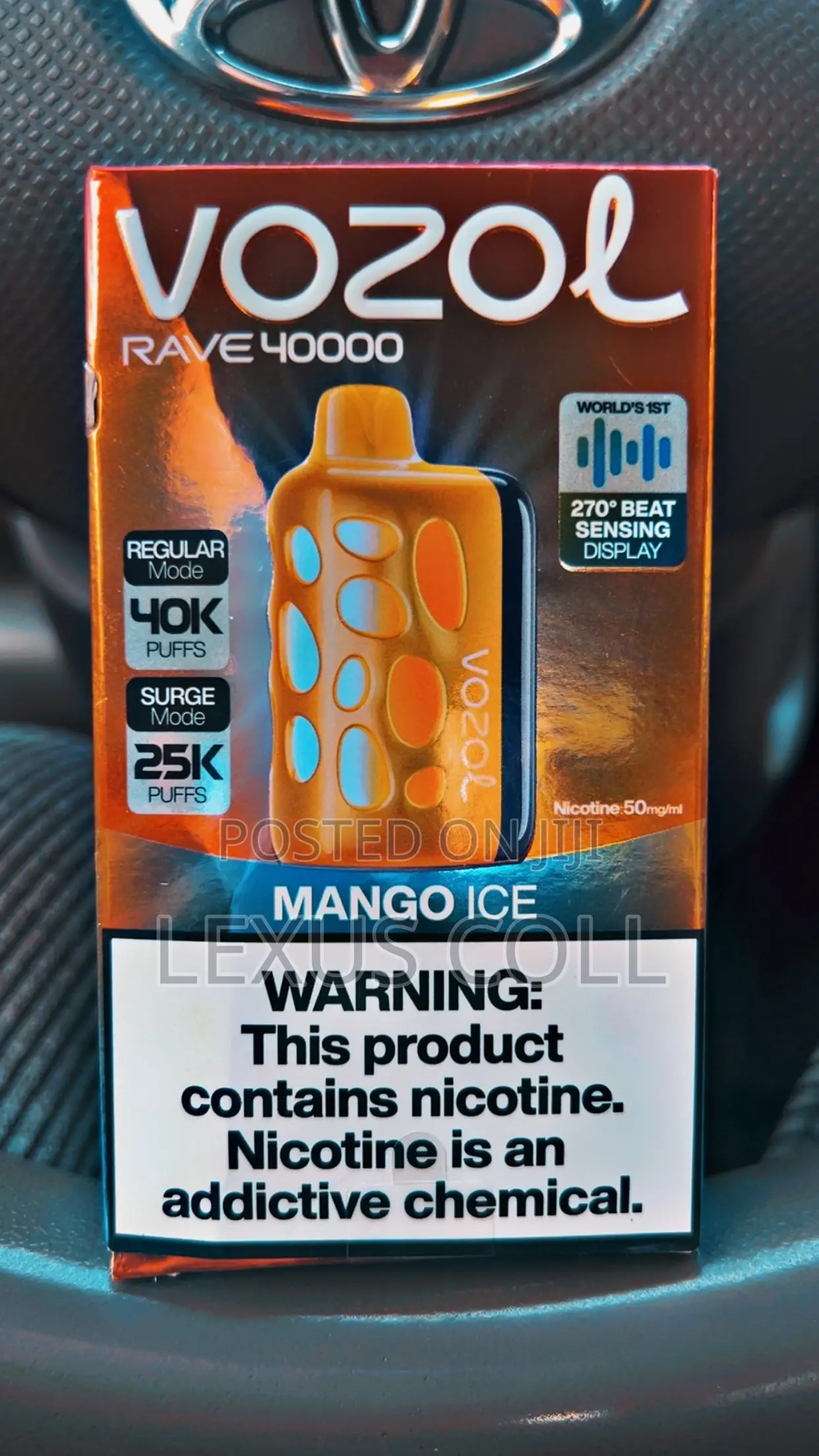 Vozol Vape 40,000 Puff Mango Ice