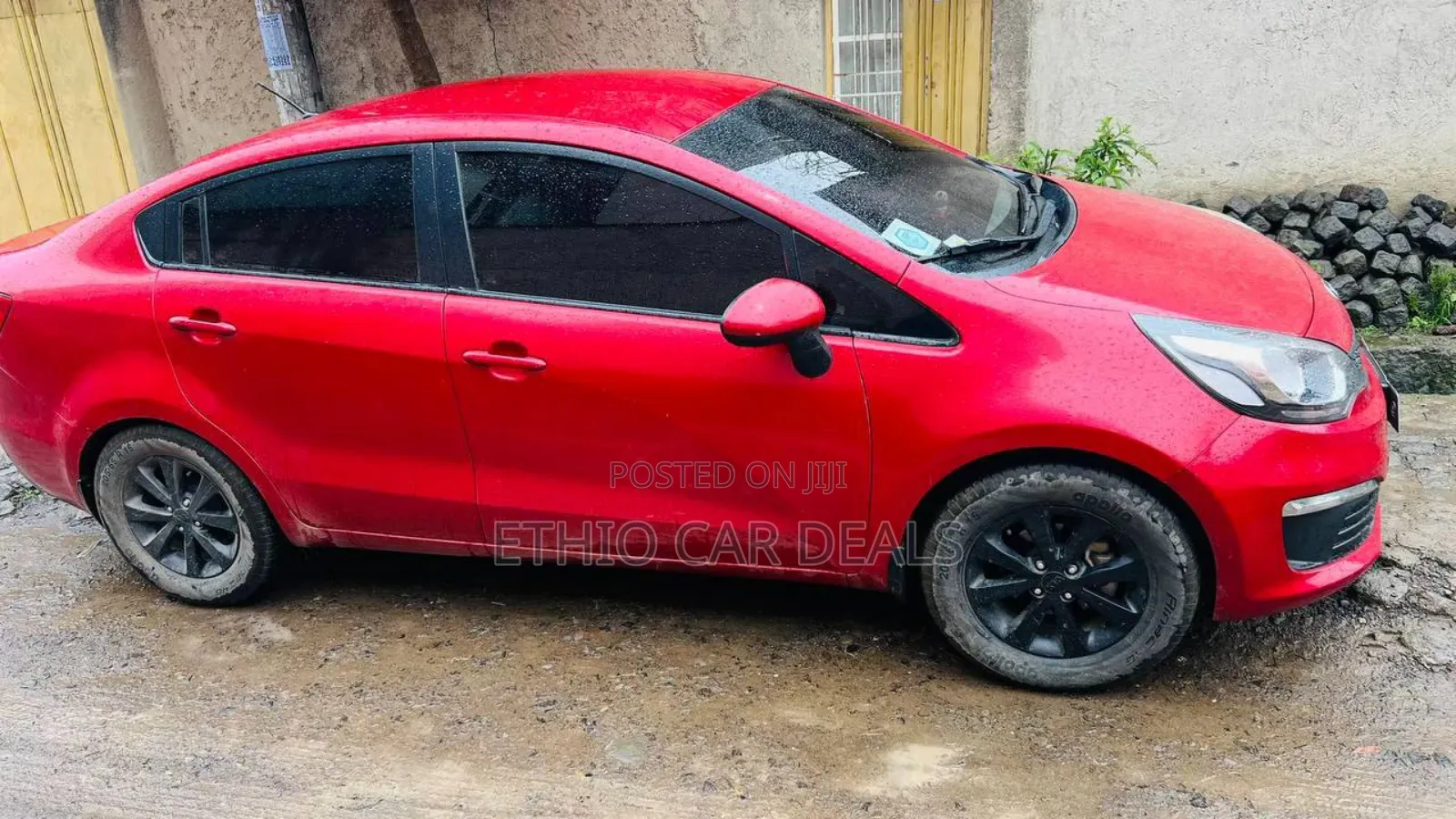 Kia Rio 2015 Red