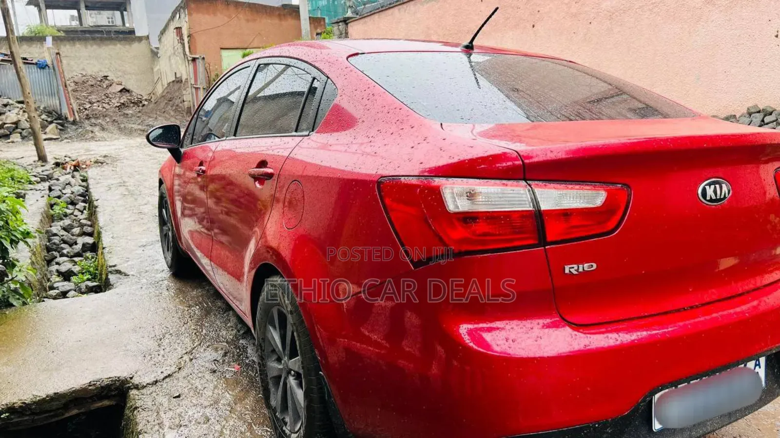 Kia Rio 2015 Red