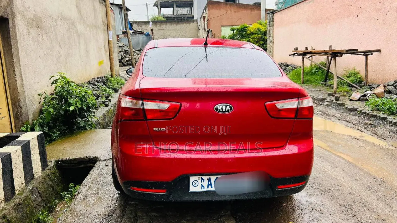 Kia Rio 2015 Red
