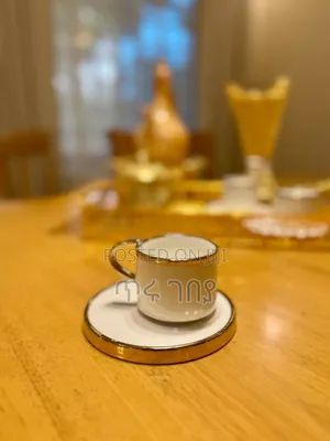 ፅድት ያሉ የቡና ሲኒዎች