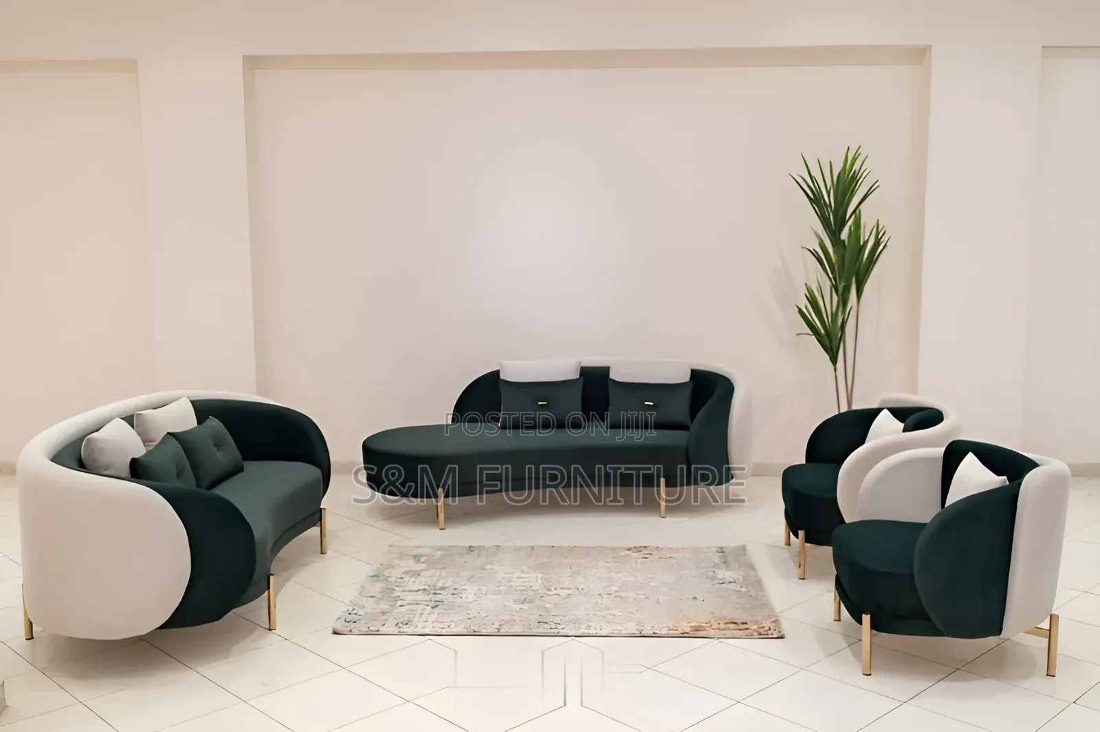 Sectional Sofa Set Crafted Enhancedly.