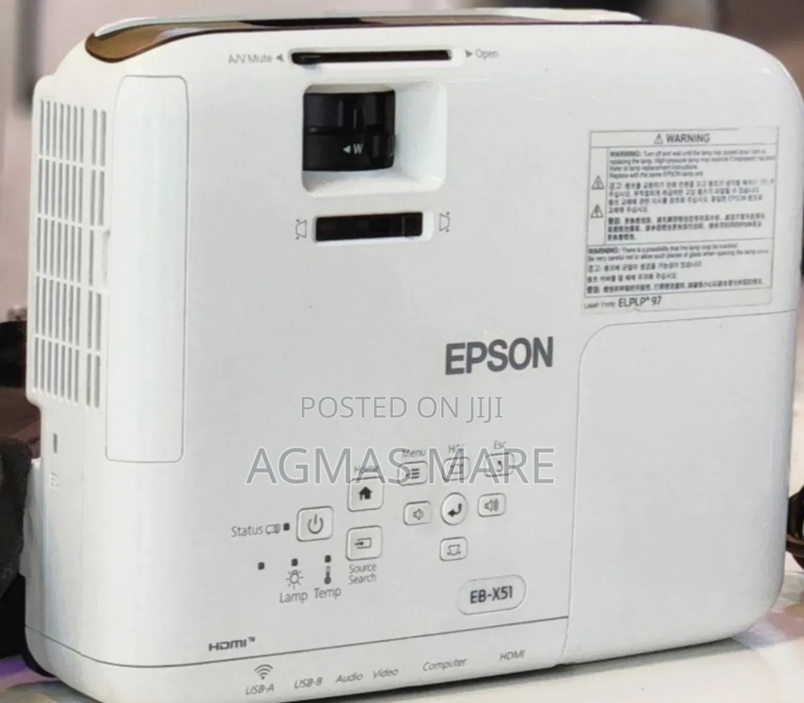 Epson Projector Model: Eb-X51