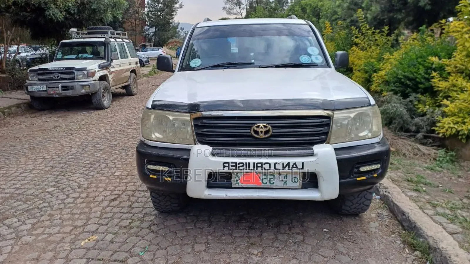 Toyota Land Cruiser 2002 White